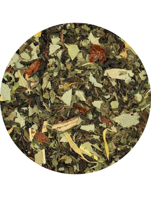 Loose Leaf Tea, Black Assam, mint, liquorice root